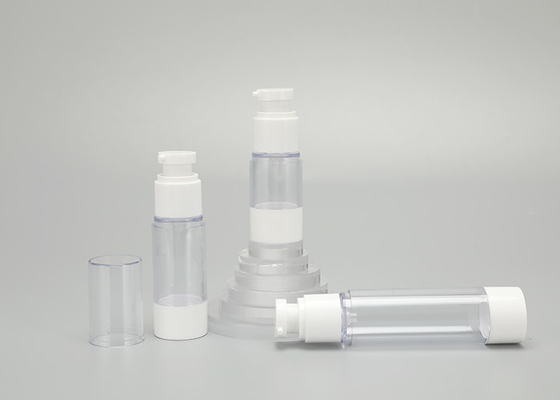 Bottiglie di lozione in plastica trasparente per le varietà PMMA trasparenti