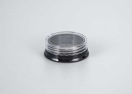 Contenitore per la cura della pelle in bianco 5ml 10ml 15ml 30ml 50ml Riempimento ripetibile Bottiglia cosmetica di plastica rotonda