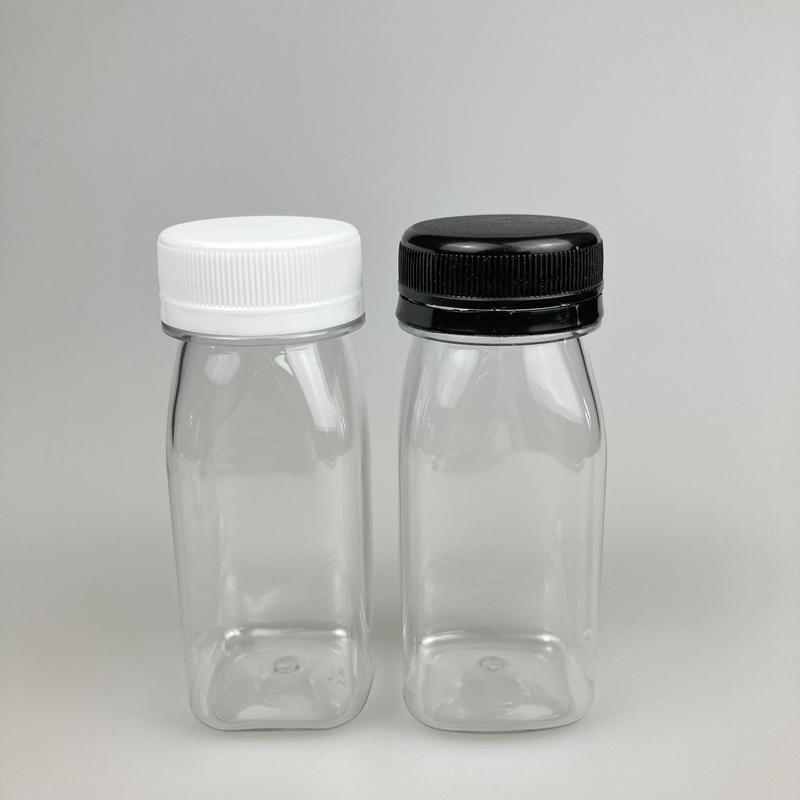 60ml Bottiglia Quadrata di Succo Bottella Quadrata Bottella Con Capo Multicolore