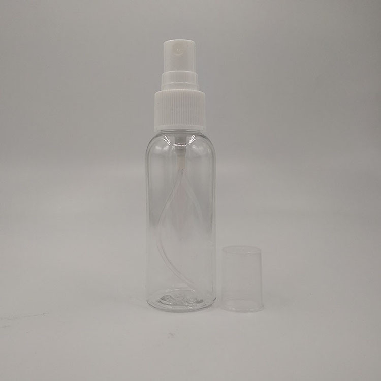 100 ml 120 ml 200 ml Chiara Bottiglia di cosmetici a fondo pesante Bottiglia PET pesante Spray Dropper Bottiglia di plastica PET