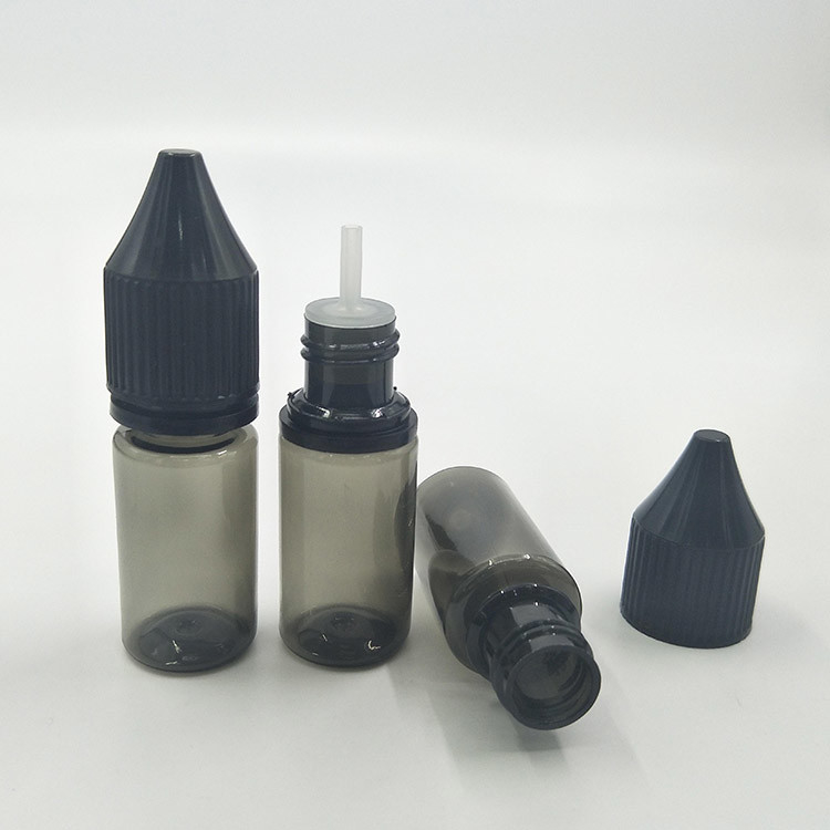 Bottiglie a prova di bambino E liquido con tappo a vite Logo stampato su schermo Diverse dimensioni disponibili