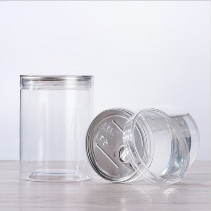 Elegant Plastic Cosmetic Jar Set Stampa personalizzata varie dimensioni per prodotti di bellezza