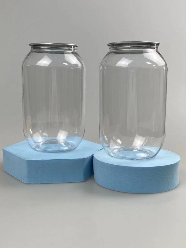 Vaso di plastica cosmetica stampato su misura per prodotti di cura personale e di bellezza