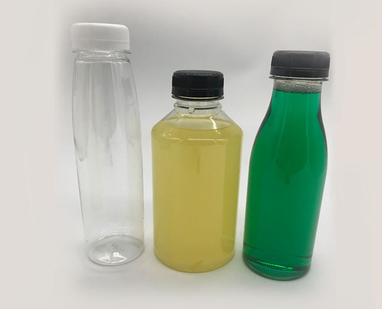 Bottine di tè a bolla di plastica a prova di perdite cristalline per negozi di tè a bolla