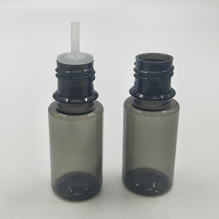Bottiglie di liquido E vuote trasparenti con tappi a vite per lo stoccaggio del succo di E