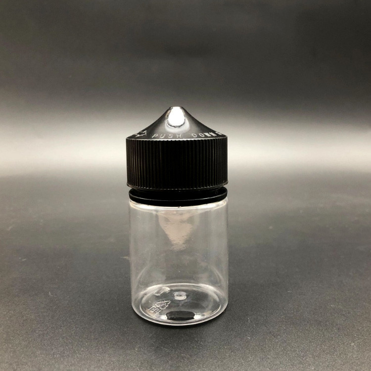 Bottiglie liquide PET E trasparenti personalizzabili Con 10ml 15ml 30ml 60ml 80ml 100ml Capacità