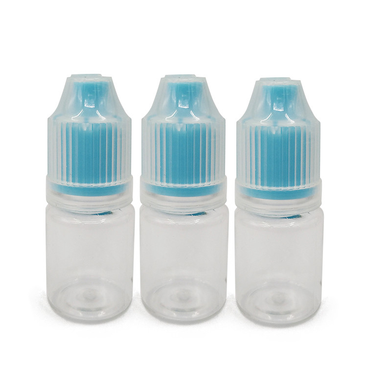 Bottiglia liquida da 18 mm col collo E con tappo a vite PET resistente ai prodotti chimici