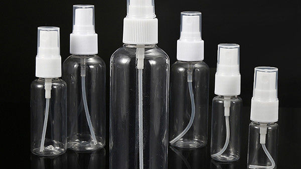 Bottiglia di spray PET ricaricabile per giornaliero 10ml 15ml 30ml 50ml 60ml 70ml 100ml 200ml 500ml