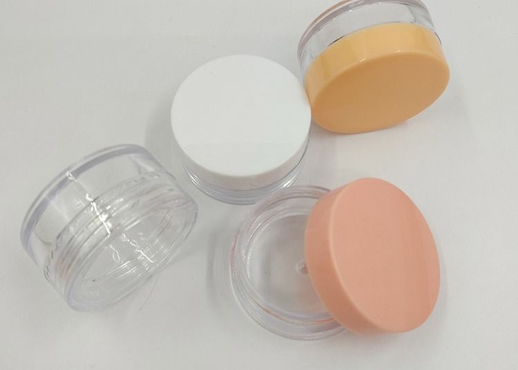 Vaso di bellezza in plastica resistente in varie misure: 10ml, 15ml, 30ml, 60ml, 80ml, 100ml, 120ml, 150ml
