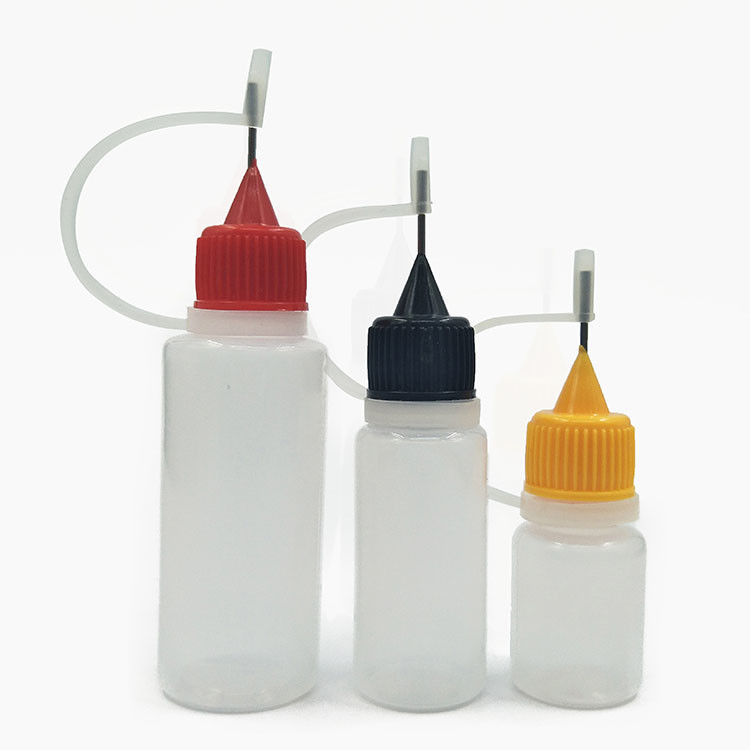 Logo personalizzato E Bottiglia liquida con collo a prova di bambino Tipo 10ml 15ml 30ml 60ml 80ml 100ml Capacità