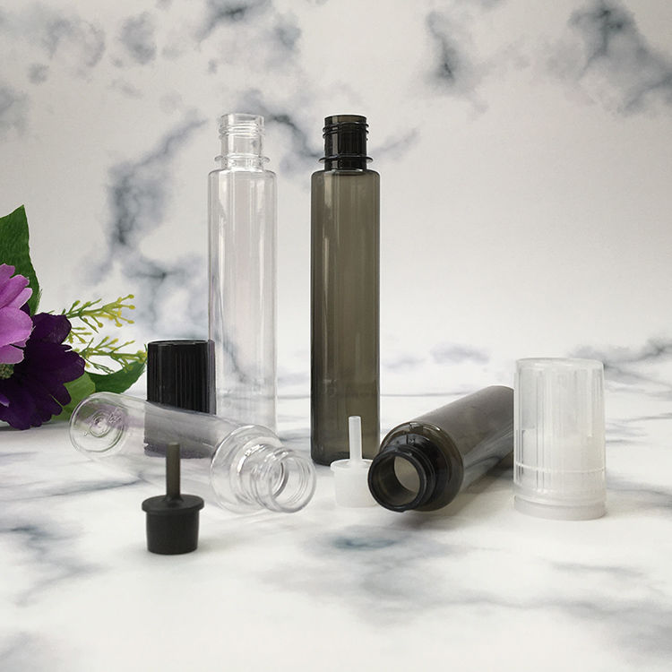 Best seller mondiale Bottiglia gocciolante per olio nero Bottiglia olio per capelli con gocciolante Bottiglia gocciolante per olio di plastica lusso personalizzato