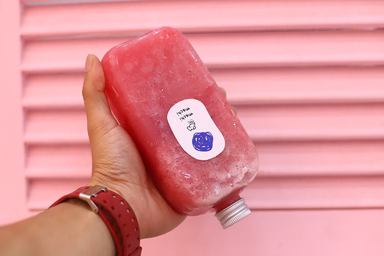 Bottine di tè a bolla di plastica trasparenti contenitori trasparenti che consentono un'identificazione facile del contenuto Perfetto per i negozi di tè a bolla