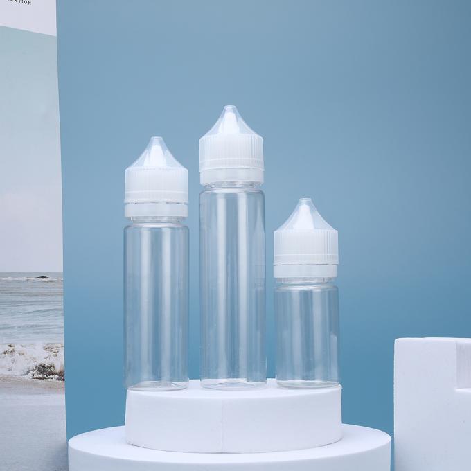 ISO Bottiglie di plastica a piccola vite 10ml 20ml 30ml 50ml 60ml 1