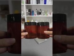 Ingrosso Custom Luxury Empty Plastic Cream Cosmetic Jar con coperchio