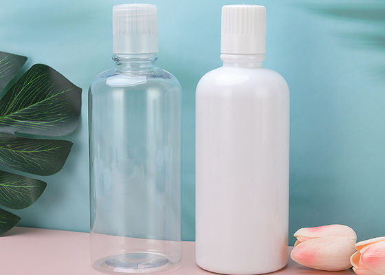 contenitore di plastica della bottiglia del colluttorio di viaggio 520ml con il coperchio a vite 100% riciclabile