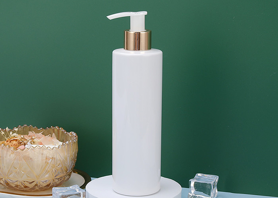 Bottiglia liquida bianca 10oz/300ml della pompa dell'erogatore di PETG 250ml